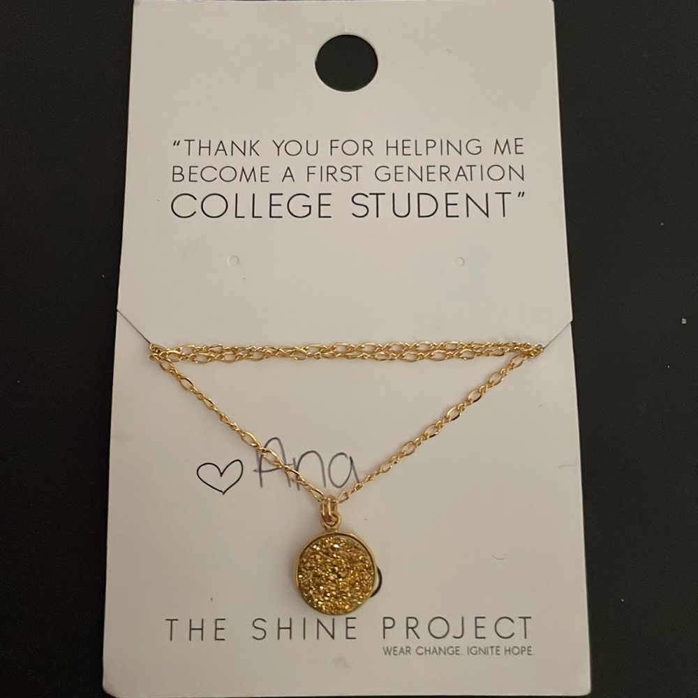 The Shine Project necklace brand new